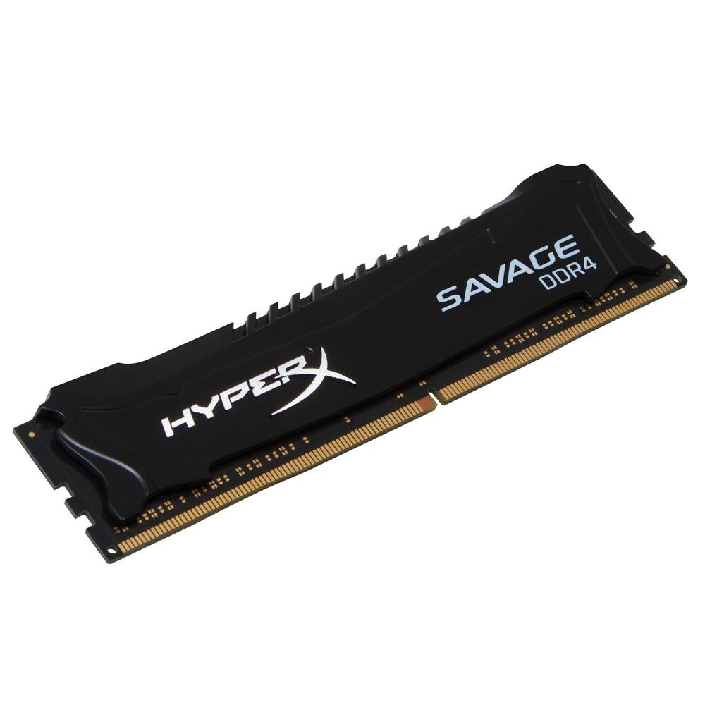 Memória Hyperx Kingston Savage 8GB 3000Mhz DDR4 CL15 Preto - HX430C15SB2/8 Memória Hyperx Kingston Savage 8GB 3000Mhz DDR4 CL15 Preto - HX430C15SB2/8