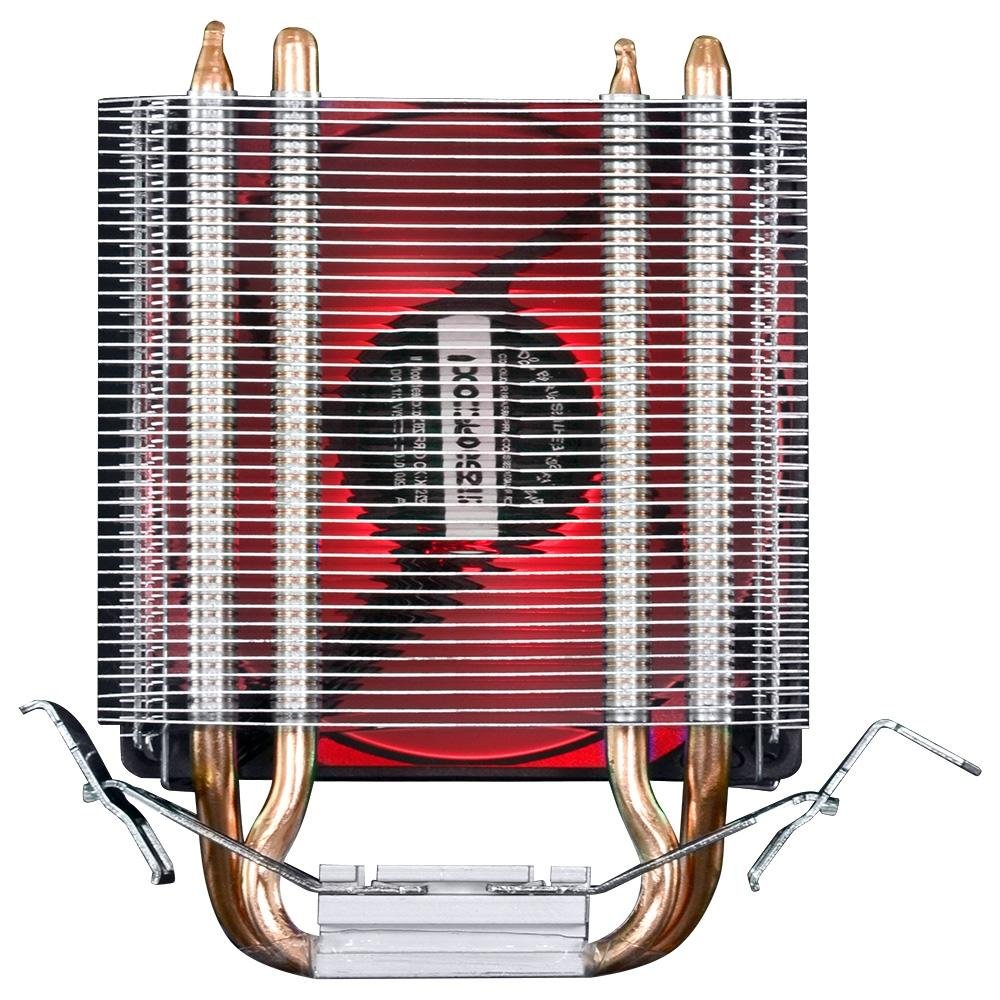 Imagem 4 de 6 do produto Cooler para Processador PCYES Zero K Z2 92mm LED Vermelho AMD/Intel - ACZK292LDV