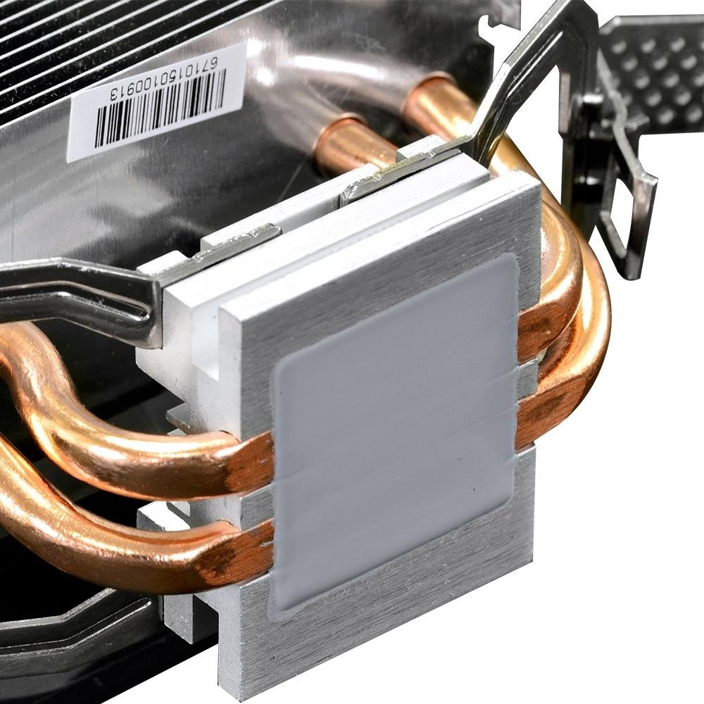 Imagem 5 de 6 do produto Cooler para Processador PCYES Zero K Z2 92mm LED Vermelho AMD/Intel - ACZK292LDV
