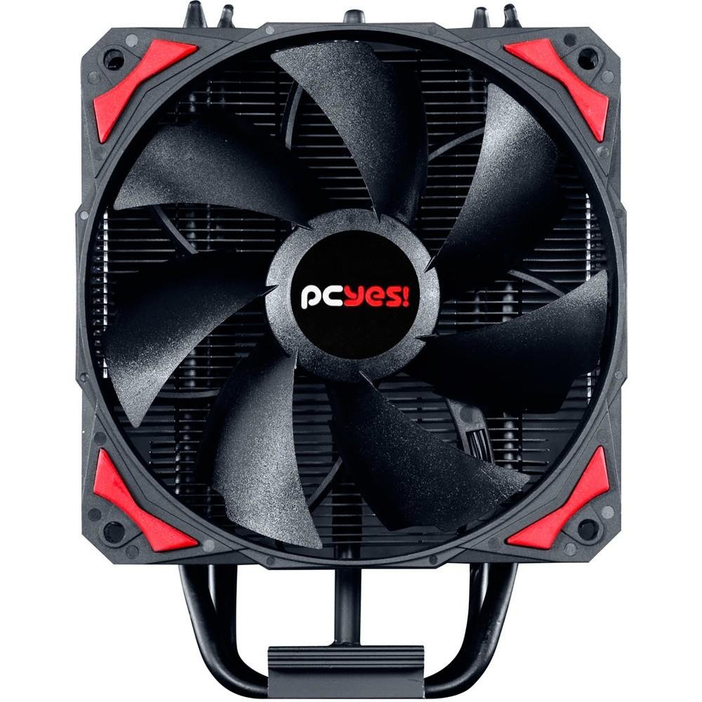 Cooler para Processador PCYES Zero K Z4 Vermelho 120mm sem LED AMD/Intel - ACZK4120