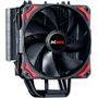 Cooler para Processador PCYES Zero K Z4 Vermelho 120mm sem LED AMD/Intel - ACZK4120