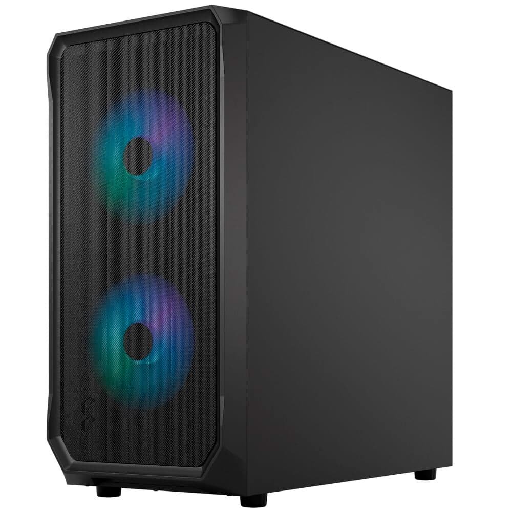Gabinete Gamer ( Balão.info) Focus 2 RGB, Mid Tower, ATX, Lateral em Vidro, Preto - FD-C-FOC2A-03 - view 2