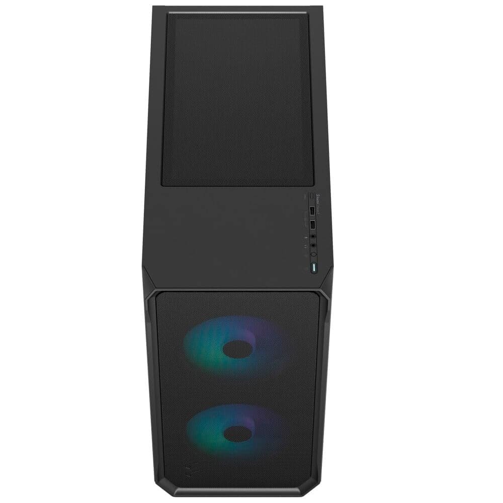 Gabinete Gamer ( Balão.info) Focus 2 RGB, Mid Tower, ATX, Lateral em Vidro, Preto - FD-C-FOC2A-03 - view 3