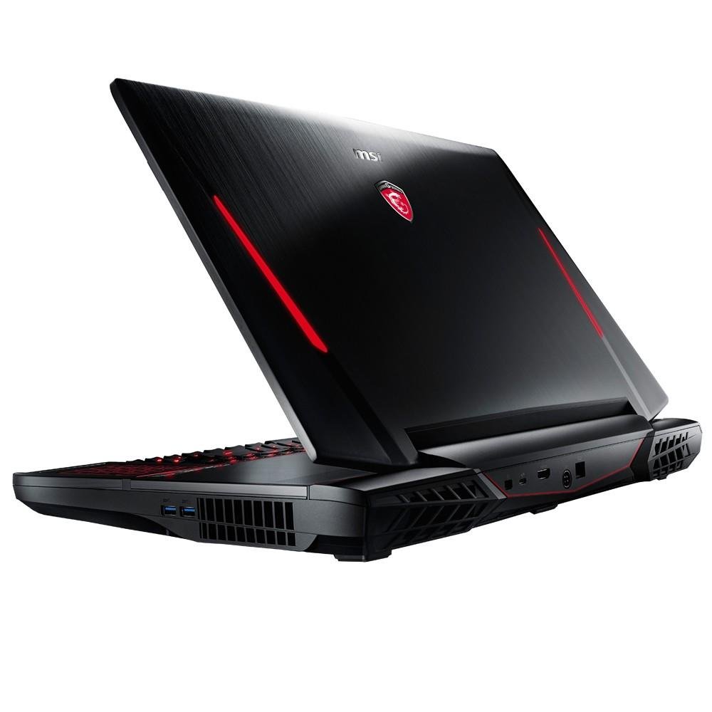 Imagem 3 de 7 do produto Notebook Gamer MSI GT80S 6QD Titan SLI, Intel Core i7 Skylake 6820HK, Titan SLI NVIDIA GEFORCE GTX 970M, 16GB DDR4, 128 SSD, 1TB HD, Windows 10, Tela 18.4