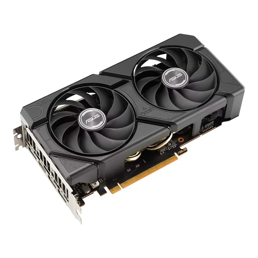 Placa de Vídeo DUAL RX 7600 O8G EVO AMD Radeon, 8GB GDDR6, 128 Bits, OpenGL 4.6 - 90YV0LD0-M0NA00 Placa de Vídeo DUAL RX 7600 O8G EVO AMD Radeon, 8GB GDDR6, 128 Bits, OpenGL 4.6 - 90YV0LD0-M0NA00
