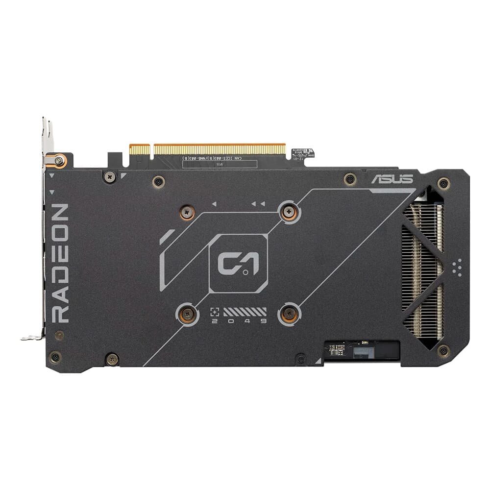Placa de Vídeo DUAL RX 7600 O8G EVO AMD Radeon, 8GB GDDR6, 128 Bits, OpenGL 4.6 - 90YV0LD0-M0NA00 12