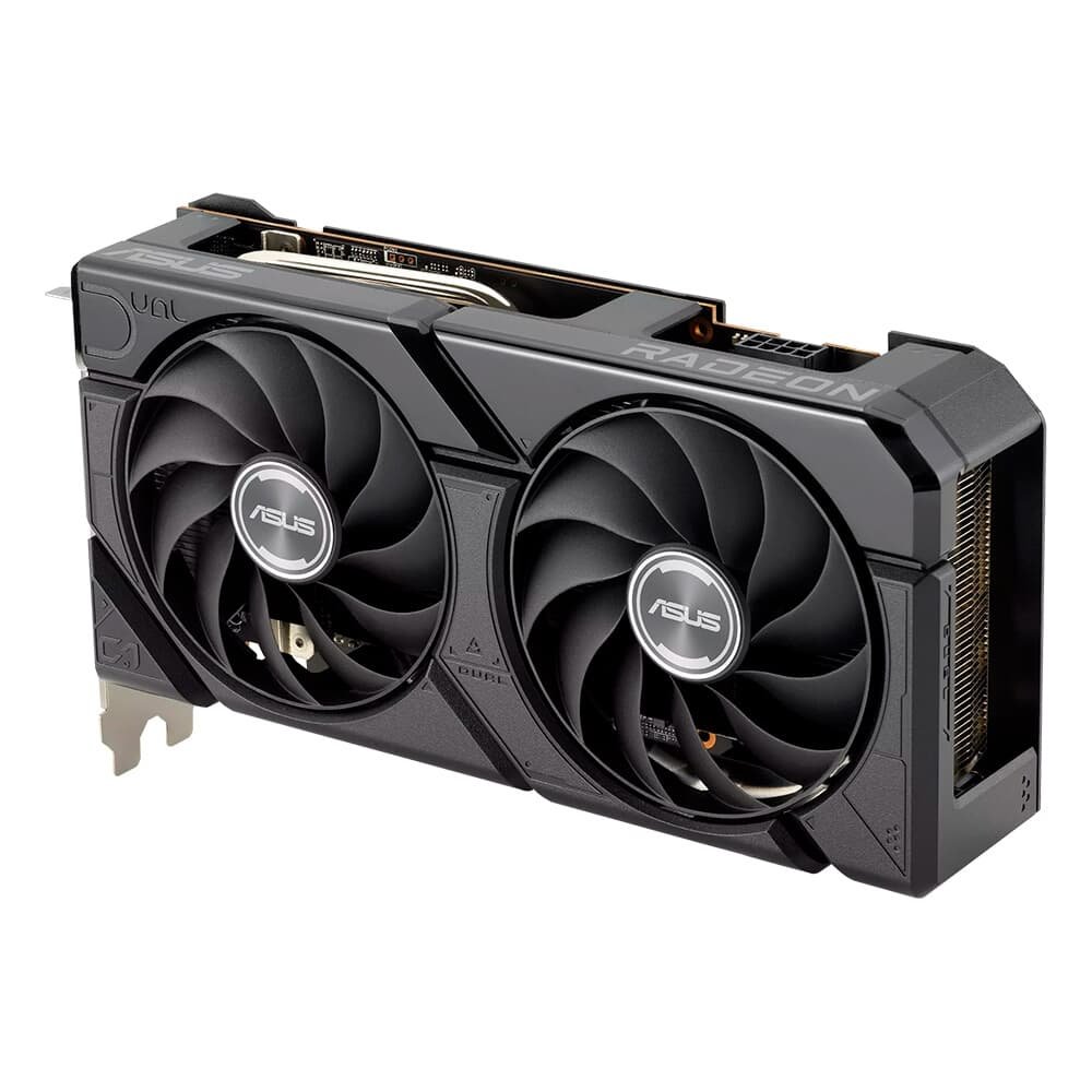 Placa de Vídeo DUAL RX 7600 O8G EVO AMD Radeon, 8GB GDDR6, 128 Bits, OpenGL 4.6 - 90YV0LD0-M0NA00 Placa de Vídeo DUAL RX 7600 O8G EVO AMD Radeon, 8GB GDDR6, 128 Bits, OpenGL 4.6 - 90YV0LD0-M0NA00