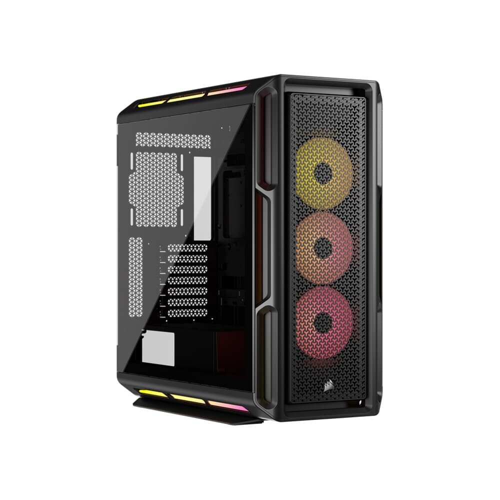 Gabinete Gamer Corsair iCUE Link 5000T LX RGB, Vidro Temperedo, Mid-Tower, Preto - CC-9011298-WW
