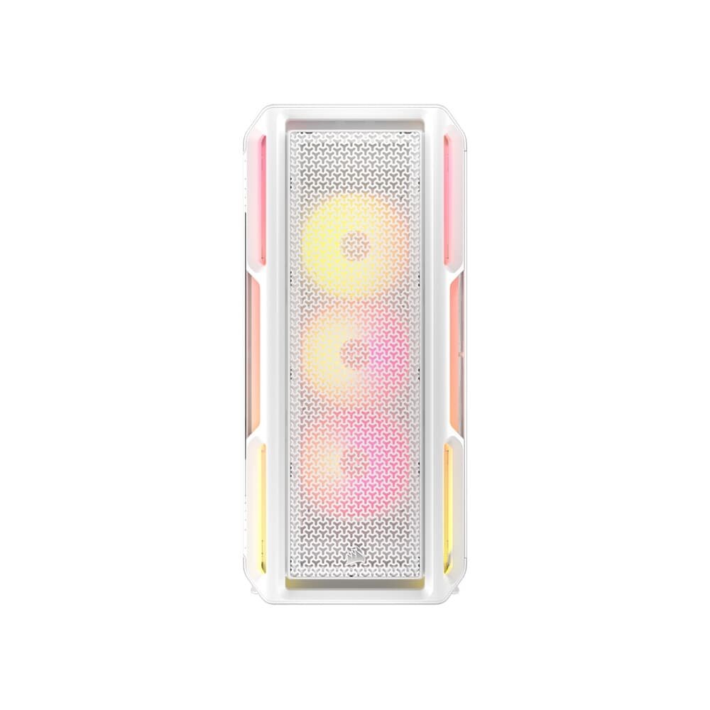 Gabinete Gamer ( Balão.info) Link 5000T LX RGB, Mid-Tower, E-ATX, Vidro Temperado, 3x FANs, Branco - CC-( Balão.info)-WW - view 3