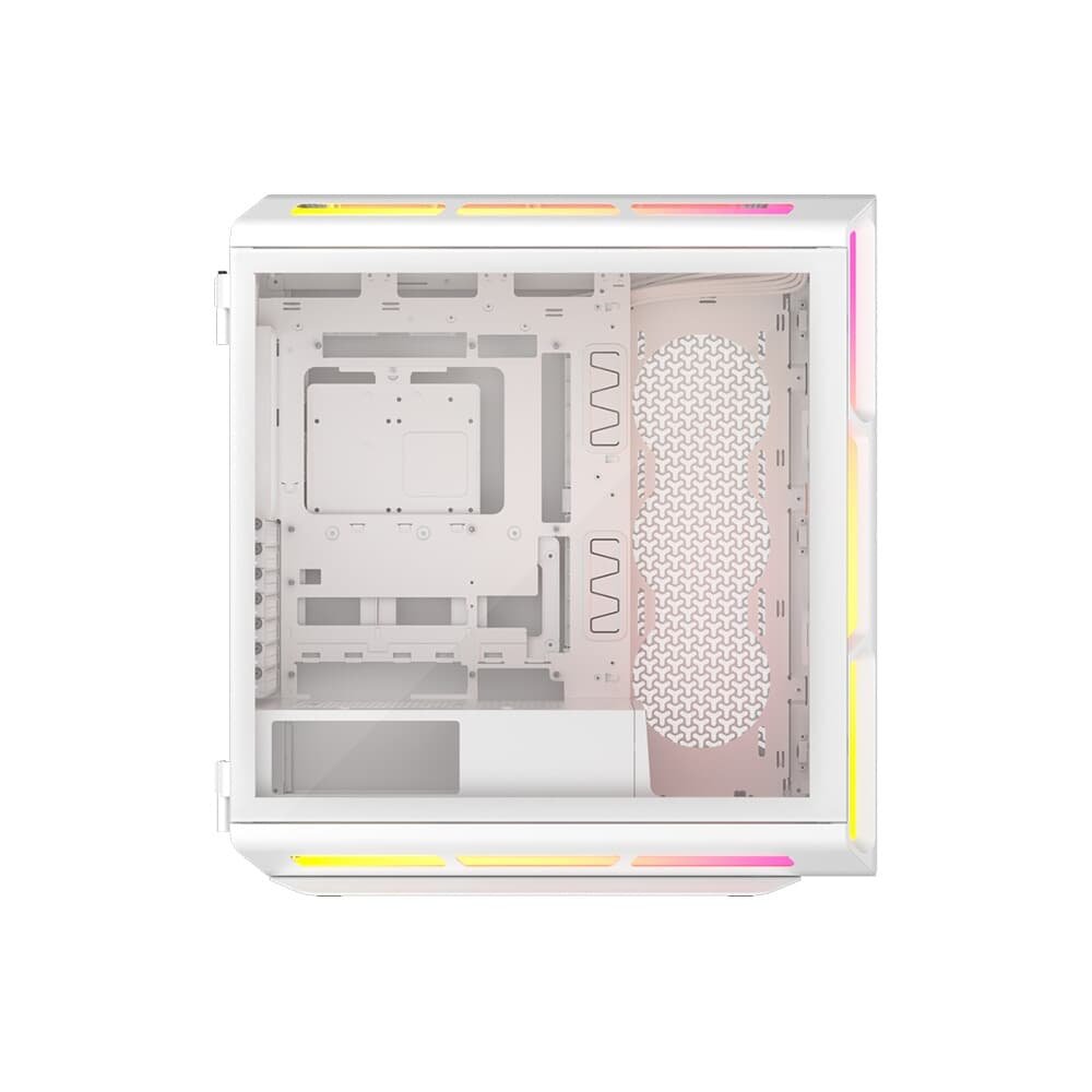 Gabinete Gamer ( Balão.info) Link 5000T LX RGB, Mid-Tower, E-ATX, Vidro Temperado, 3x FANs, Branco - CC-( Balão.info)-WW - view 7