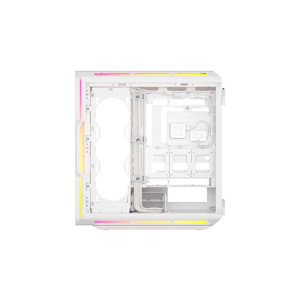 Gabinete Gamer ( Balão.info) Link 5000T LX RGB, Mid-Tower, E-ATX, Vidro Temperado, 3x FANs, Branco - CC-( Balão.info)-WW - view 9