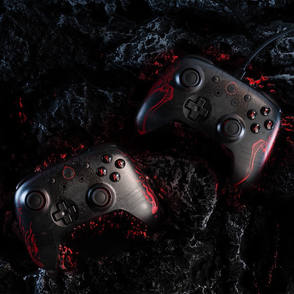 8BitDo　Ultimate 2C　有線 コントローラー　黒神話：悟空 Controle 8BitDo Ultimate 2C, Hall Effect | KaBuM!