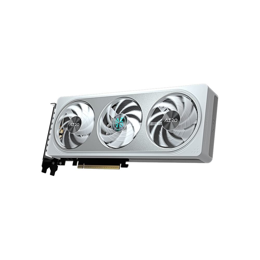 Imagem 6 de 11 do produto Placa de Vídeo Gigabyte RTX 5060 Ti AERO OC 8G NVIDIA GeForce, 8GB GDDR7, DLSS, Ray Tracing - GV-N506TAERO OC-8GD