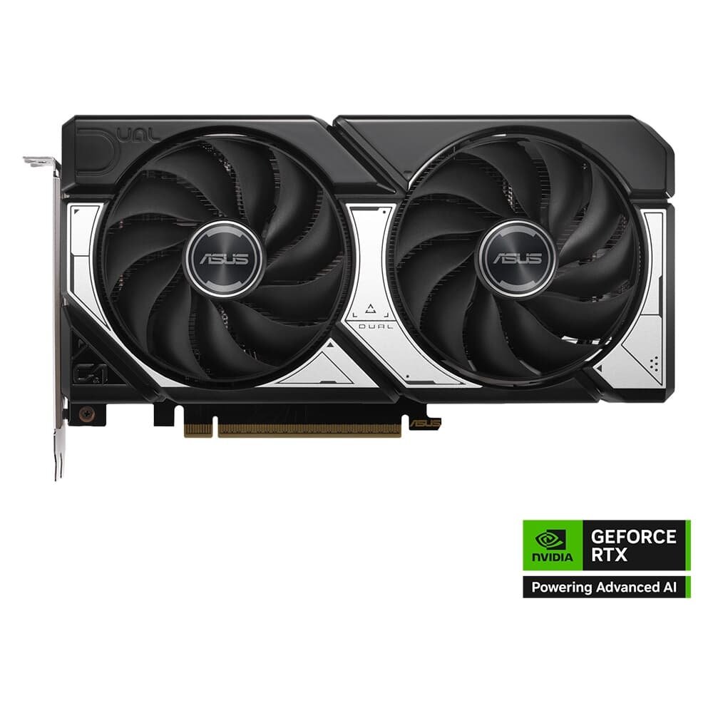 Placa de Vídeo ASUS RTX 5060 TI DUAL O8G NVIDIA GeForce, 8GB, GDDR7, DLSS, Ray Tracing - 90YV0MP2-M0NA00 - view 2