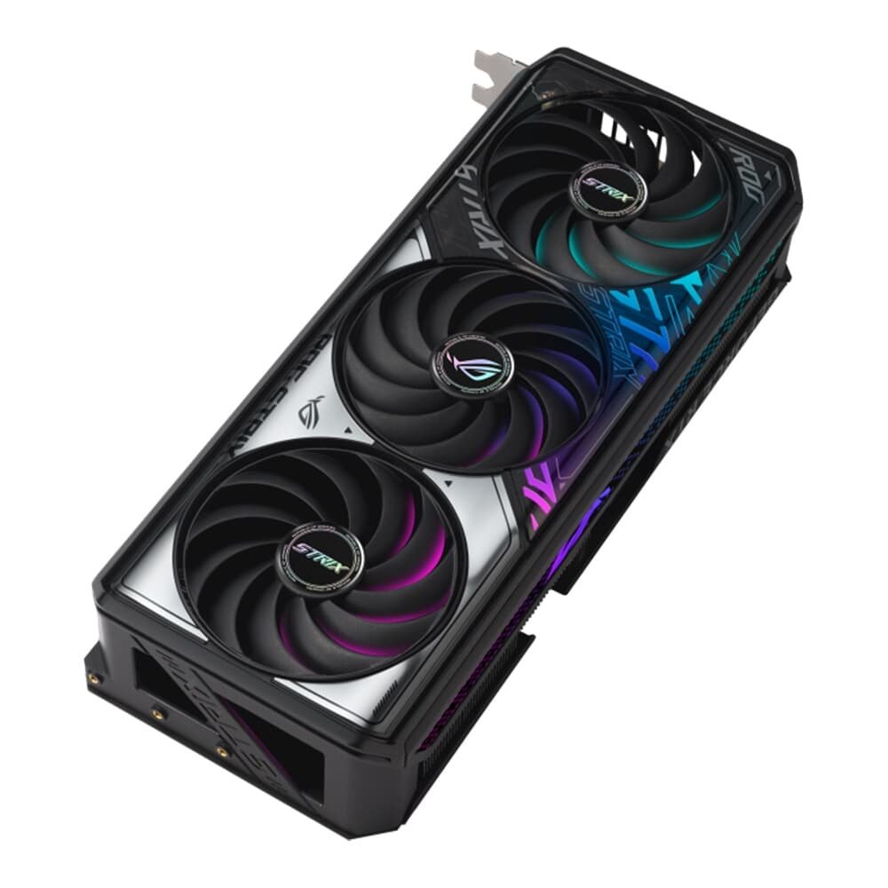 Imagem 5 de 11 do produto Placa de Vídeo Asus ROG STRIX RTX 5070 TI OC 16G GAMING NVIDIA Geforce, 16GB, GDDR7, 256bits, Triple Fan, DLSS 4 - 90YV0M90-M0NA00