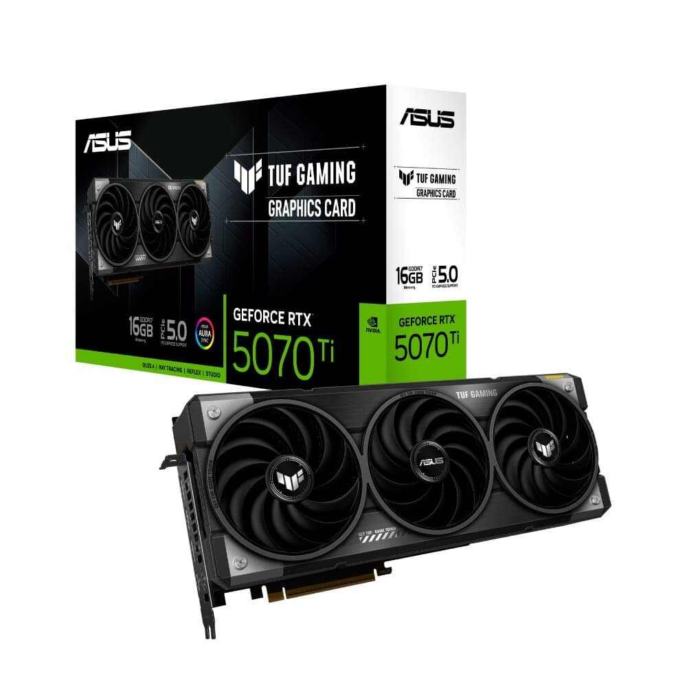 Placa de Vídeo ASUS TUF Gaming RTX 5070 Ti 16GB