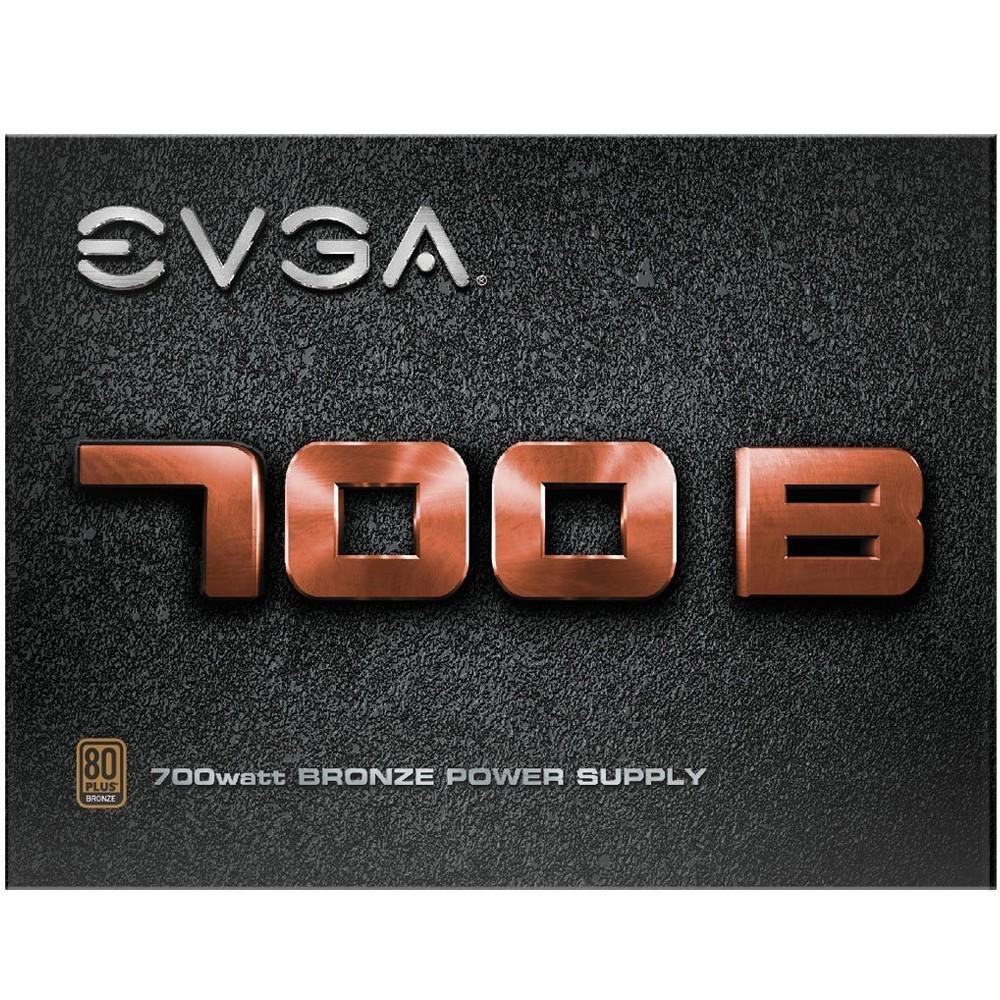 Fonte EVGA 700W 80 Plus Bronze 100-B1-0700-K Fonte EVGA 700W 80 Plus Bronze 100-B1-0700-K