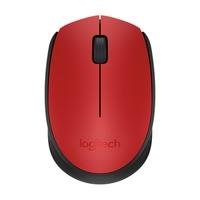 Menor preço em Mouse sem fio Logitech M170 com Design Ambidestro Compacto, Conexão USB e Pilha Inclusa, Vermelho - 910-004941