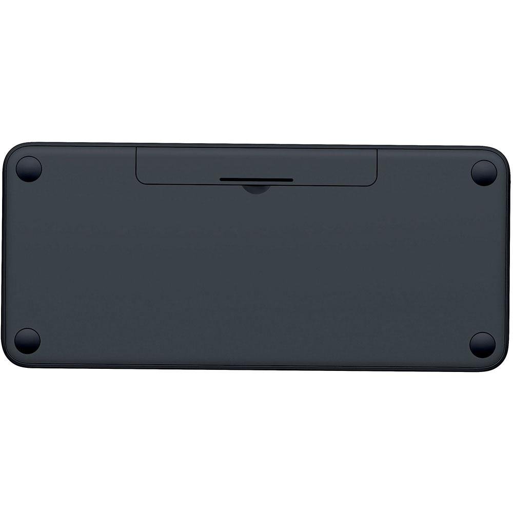 Teclado sem fio Logitech K380 com Bluetooth Easy-Switch para 3 dispositivos para PC, Mac, Chrome, Android, iOS, Apple TV, Cinza - 920-007564
