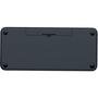 Teclado sem fio Logitech K380 com Bluetooth Easy-Switch para 3 dispositivos para PC, Mac, Chrome, Android, iOS, Apple TV, Cinza - 920-007564