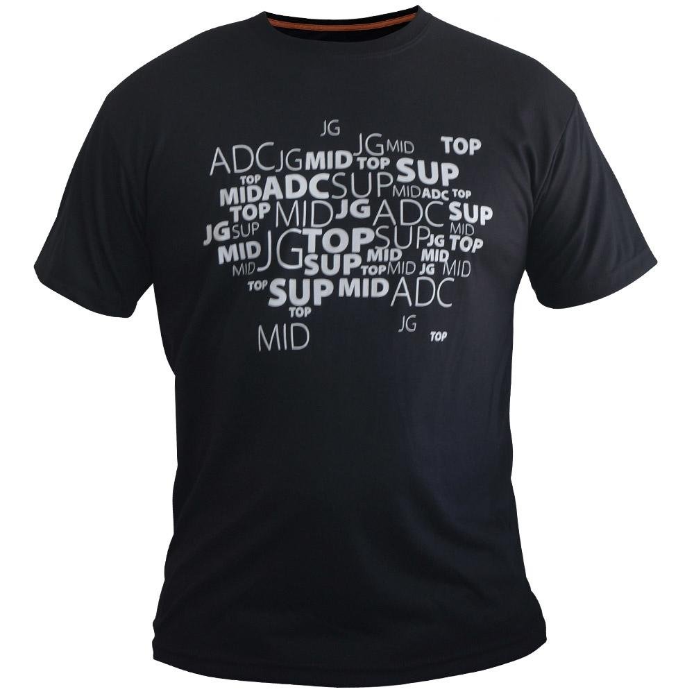 Camiseta Role LOL Preta GG