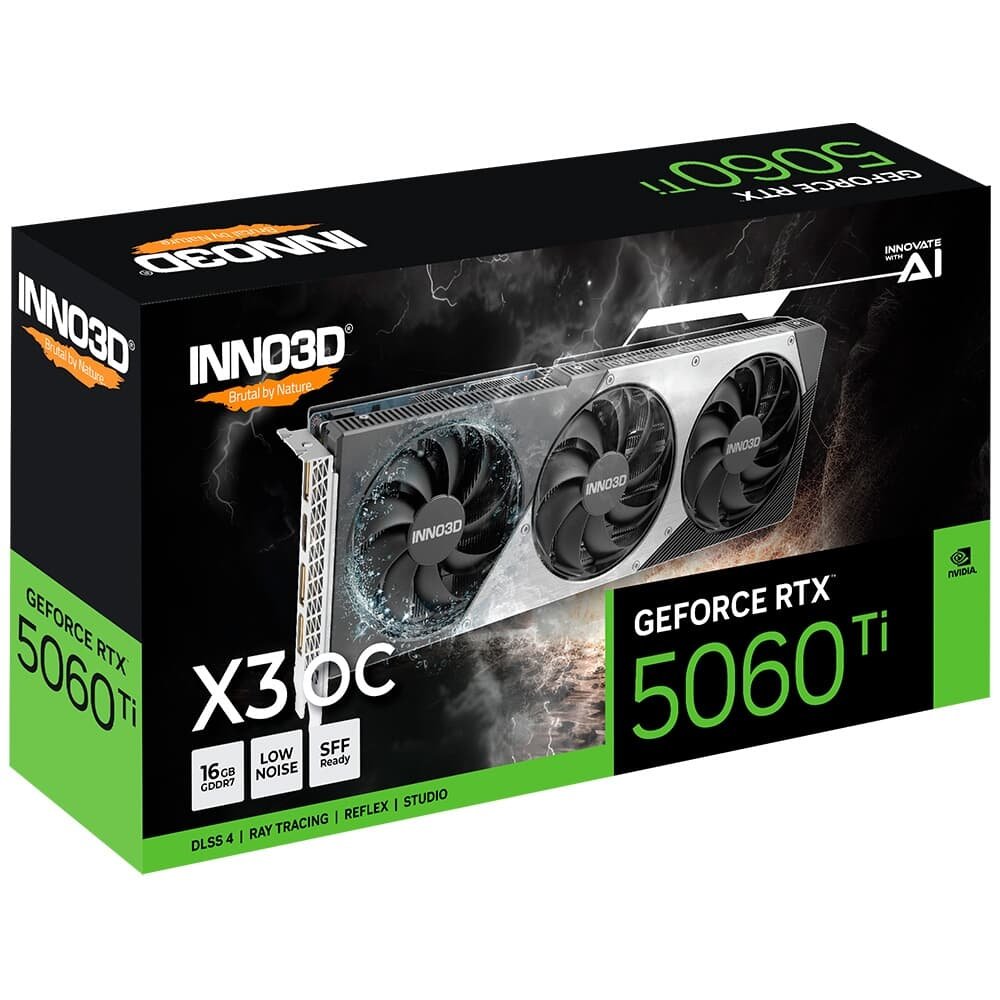 Placa de Video Inno3D RTX5060Ti X3 OC | KaBuM!