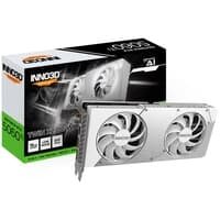 Kabum Placa de Video Inno3D RTX 5060 Ti Twin X2 OC white Geforce Nvidia, 16gb 128bits, DLSS 4 - N506T2-16D7X-191073W image