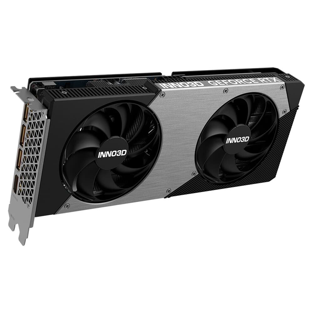Placa de Video Inno3D RTX 5060 Ti Twin X2 Geforce Nvidia, 16gb 128bits, DLSS 4 - N506T2-16D7-191073N Placa de Video Inno3D RTX 5060 Ti Twin X2 Geforce Nvidia, 16gb 128bits, DLSS 4 - N506T2-16D7-191073N