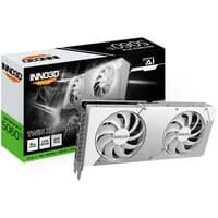 Kabum Placa de Video Inno3D RTX 5060 Ti Twin X2 OC White Geforce Nvidia, 8Gb 128bits, DLSS 4 - N506T2-08D7X-193075W image