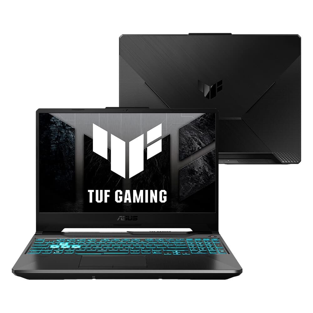 "Notebook ASUS TUF Gaming A15, RTX 3050, AMD RYZEN 7, 16 GB, 512 GB SSD, W11 Home, Tela 15.6"" FHD, Graphite Black - FA506NCR-HN088W"