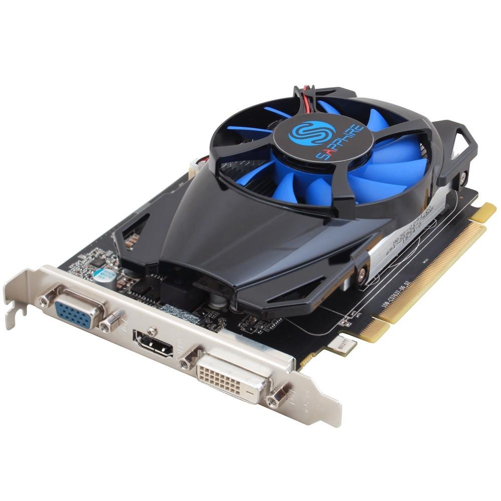 Placa de Vídeo VGA AMD Sapphire Radeon R7 250 2GB DDR5 512 Stream Processors Edition PCI-E 3.0 11215-20-20G
