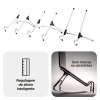 Suporte Octoo UpTable V2 p/ Notebook Cromado
