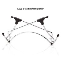 Suporte Octoo UpTable V2 p/ Notebook Cromado