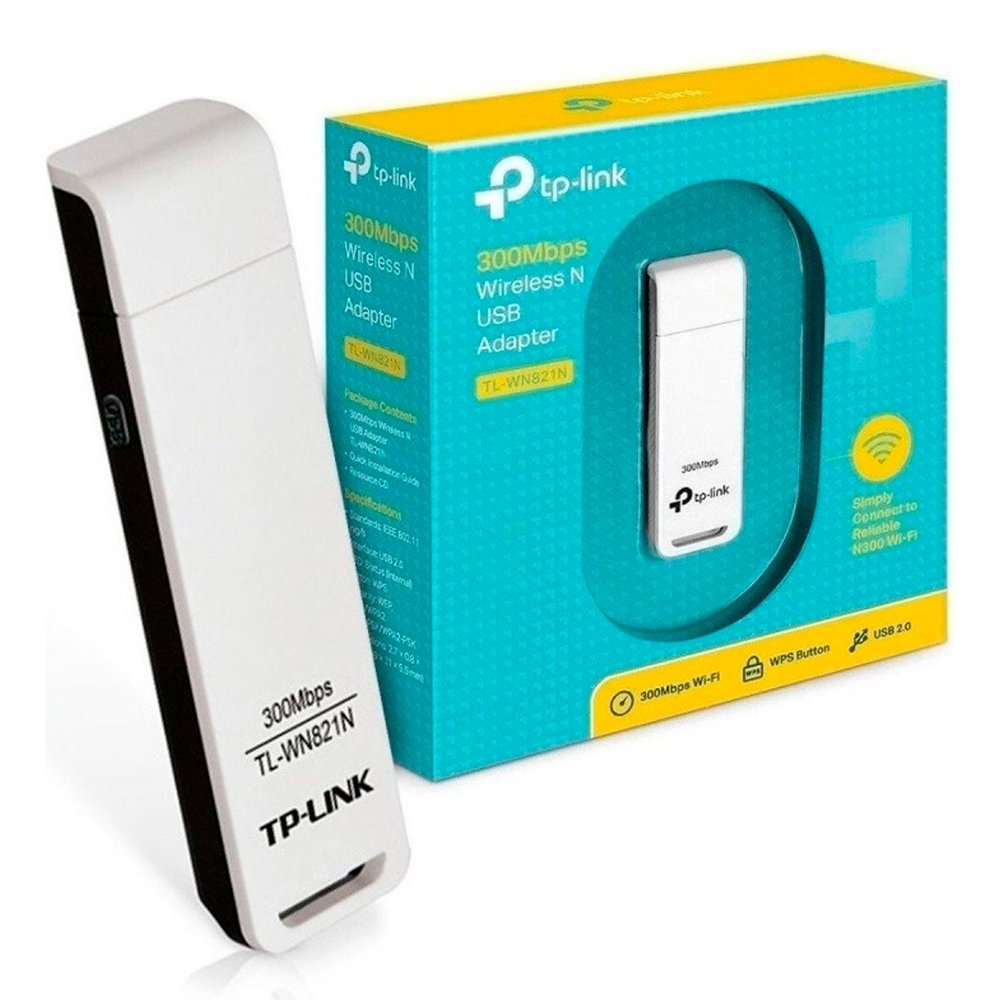 Adaptador Wireless TP-Link TL-WN821N, USB, 300M - view 2