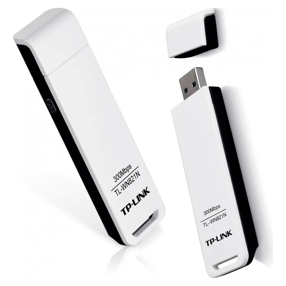 Adaptador Wireless TP-Link TL-WN821N, USB, 300M