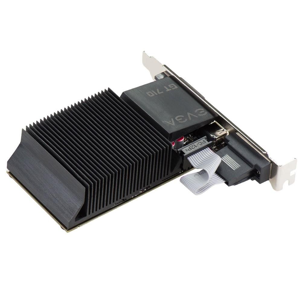 Placa de Video EVGA NVIDIA GeForce GT 710 1GB, DDR3 - 01G-P3-2710-KR
