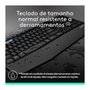 Combo Teclado e Mouse sem fio Logitech MK345 com Teclado com Apoio e Mouse Destro, USB, Pilhas Inclusas e Layout ABNT2 - 920-007821