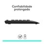 Combo Teclado e Mouse sem fio Logitech MK345 com Teclado com Apoio e Mouse Destro, USB, Pilhas Inclusas e Layout ABNT2 - 920-007821