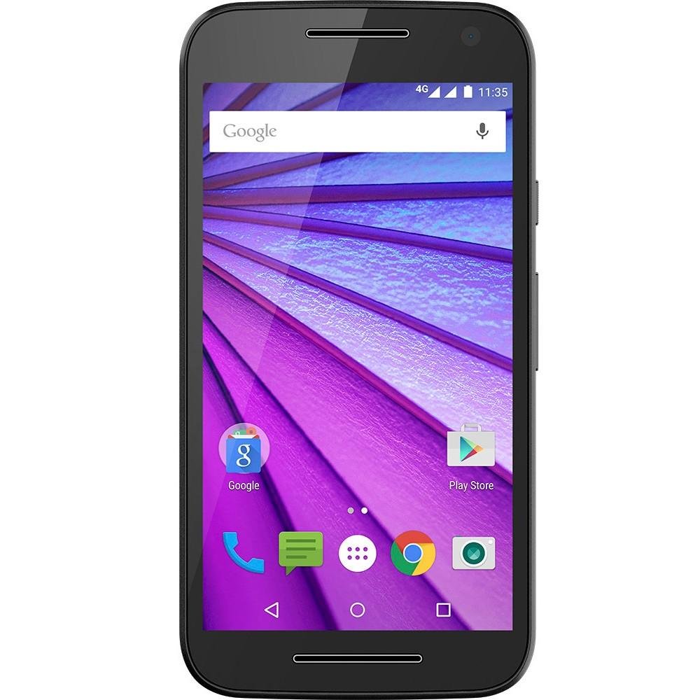 Smartphone Motorola Moto G 3 Geração XT1543, Quad Core, Android 5.1, Tela 5.0´, 8GB, 13MP, 4G, Desbloqueado - Preto