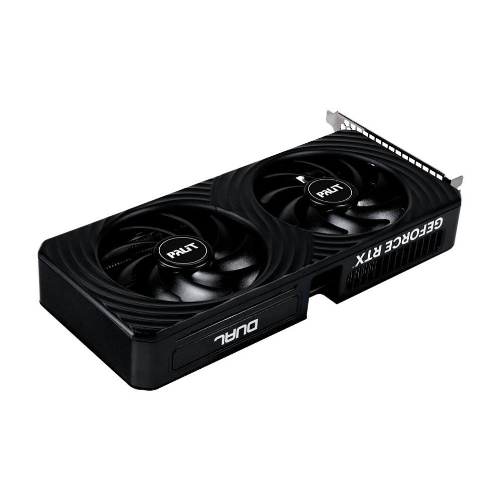 Placa de Vídeo Palit RTX 5060 Ti DUAL NVIDIA GeForce, 8GB GDDR7 128bit, FP4 e DLSS 4, Ray Tracing - NE7506T019P1-GB2062D - view 3
