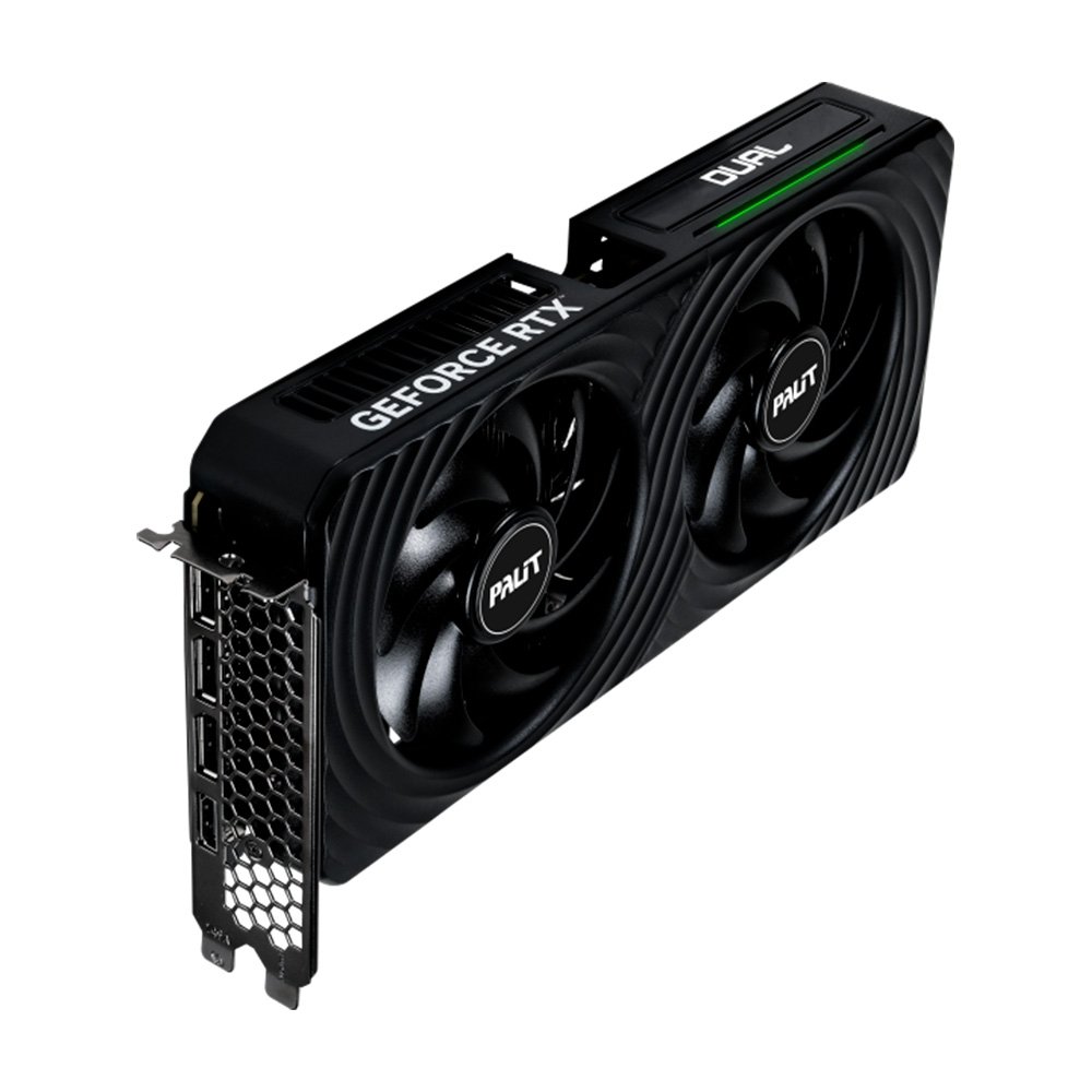 Placa de Vídeo Palit RTX 5060 Ti DUAL NVIDIA GeForce, 8GB GDDR7 128bit, FP4 e DLSS 4, Ray Tracing - NE7506T019P1-GB2062D - view 9