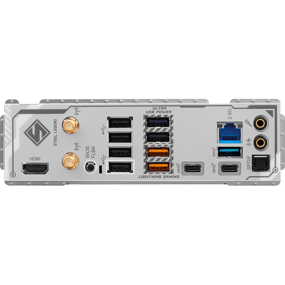 Placa-Mãe ASRock B850 Steel Legend WiFi, Ryzen B850, ATX, DDR5 - 90-MXBQS0-A0UAYZ - view 5