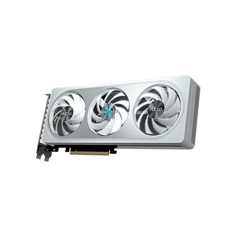 Placa de Vídeo Gigabyte RTX 5060 AERO OC 8G NVIDIA GeForce, 8GB GDDR7, 128bits, DLSS, Triple Fan, Ray Tracing - GV-N5060AERO OC-8GD - view 5