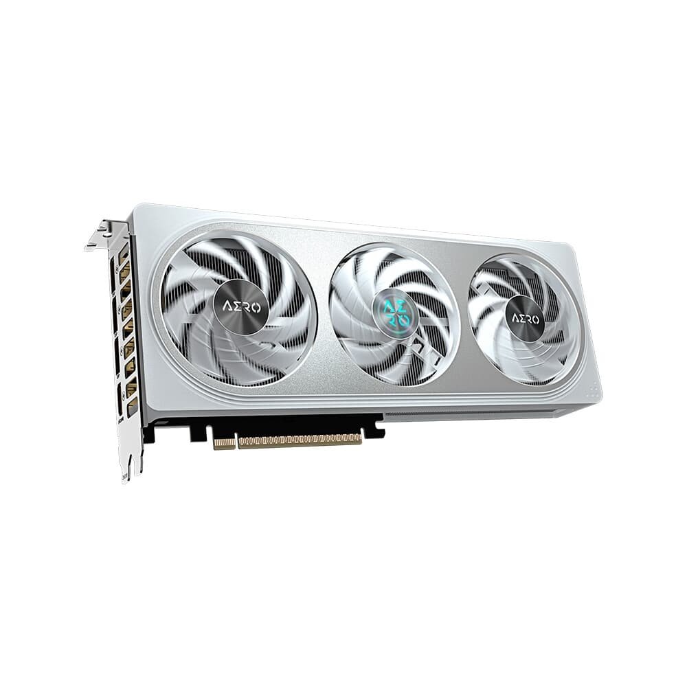 Placa de Vídeo Gigabyte RTX 5060 AERO OC 8G NVIDIA GeForce, 8GB GDDR7, 128bits, DLSS, Triple Fan, Ray Tracing - GV-N5060AERO OC-8GD - view 4