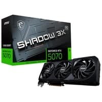 Kabum Placa de Vídeo MSI RTX 5070 12G SHADOW 3X OC NVIDIA GeForce, 12GB GDDR7, 2557 MHz, 192-bit, FP4 and DLSS 4, Ray Tracing - G5070-12S3C image