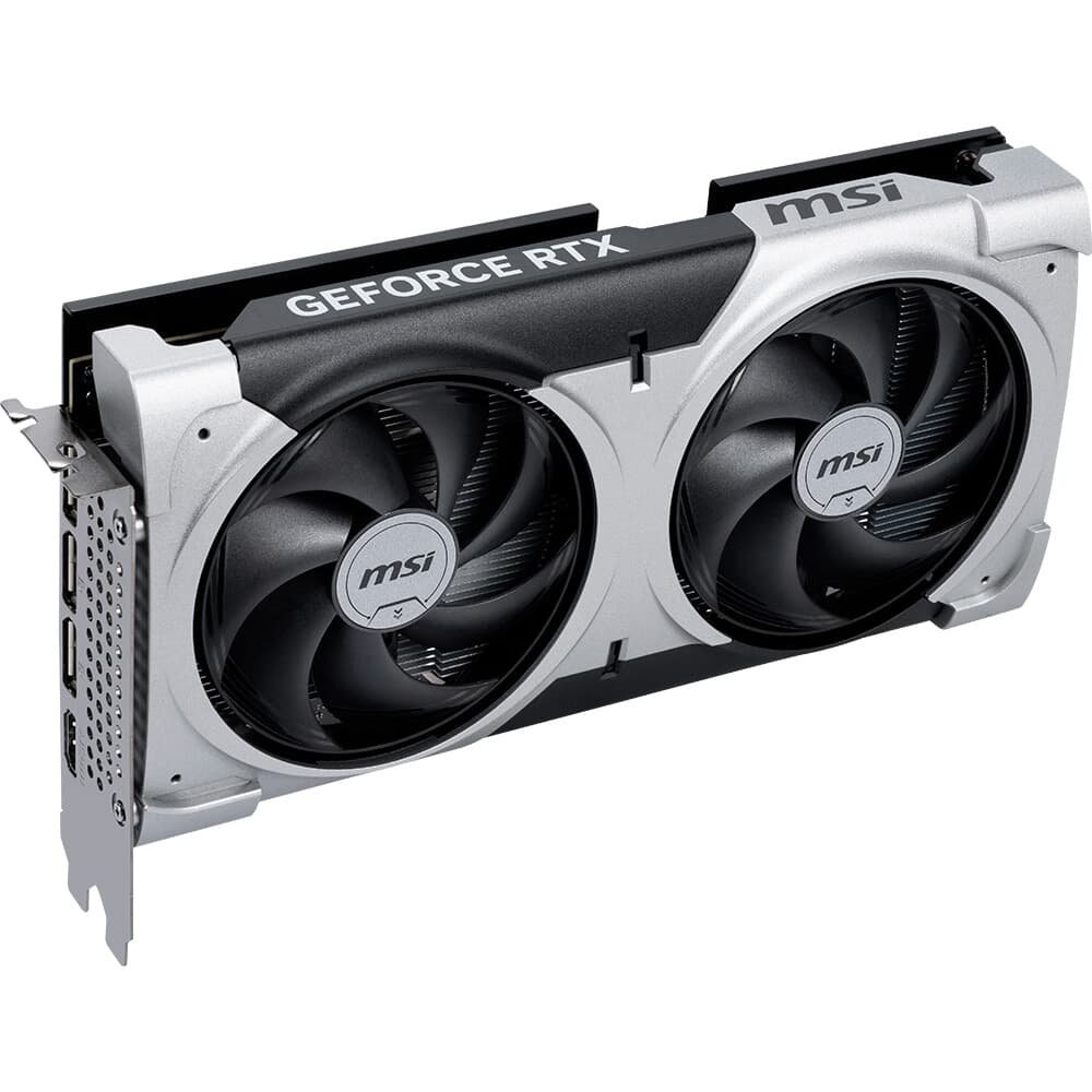 Placa de Vídeo MSI RTX 5060 Ti 16G VENTUS 2X OC PLUS NVIDIA GeForce, 16GB GDDR7, 2617 MHz, FP4 and DLSS 4, Ray Tracing - G506T-16V2CP