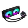 Water Cooler Gamer Rise Mode Black, ARGB Rainbow, 240mm, AMD e Intel, Preto - RM-WCB-02-RBW