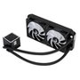 Water Cooler Gamer Rise Mode Black, ARGB Rainbow, 240mm, AMD e Intel, Preto - RM-WCB-02-RBW