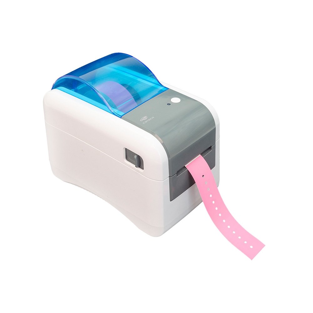 Imagem 2 de 5 do produto Impressora Térmica C3Tech Para Pulseira, 32-bit, USB, Cinza - IT-300