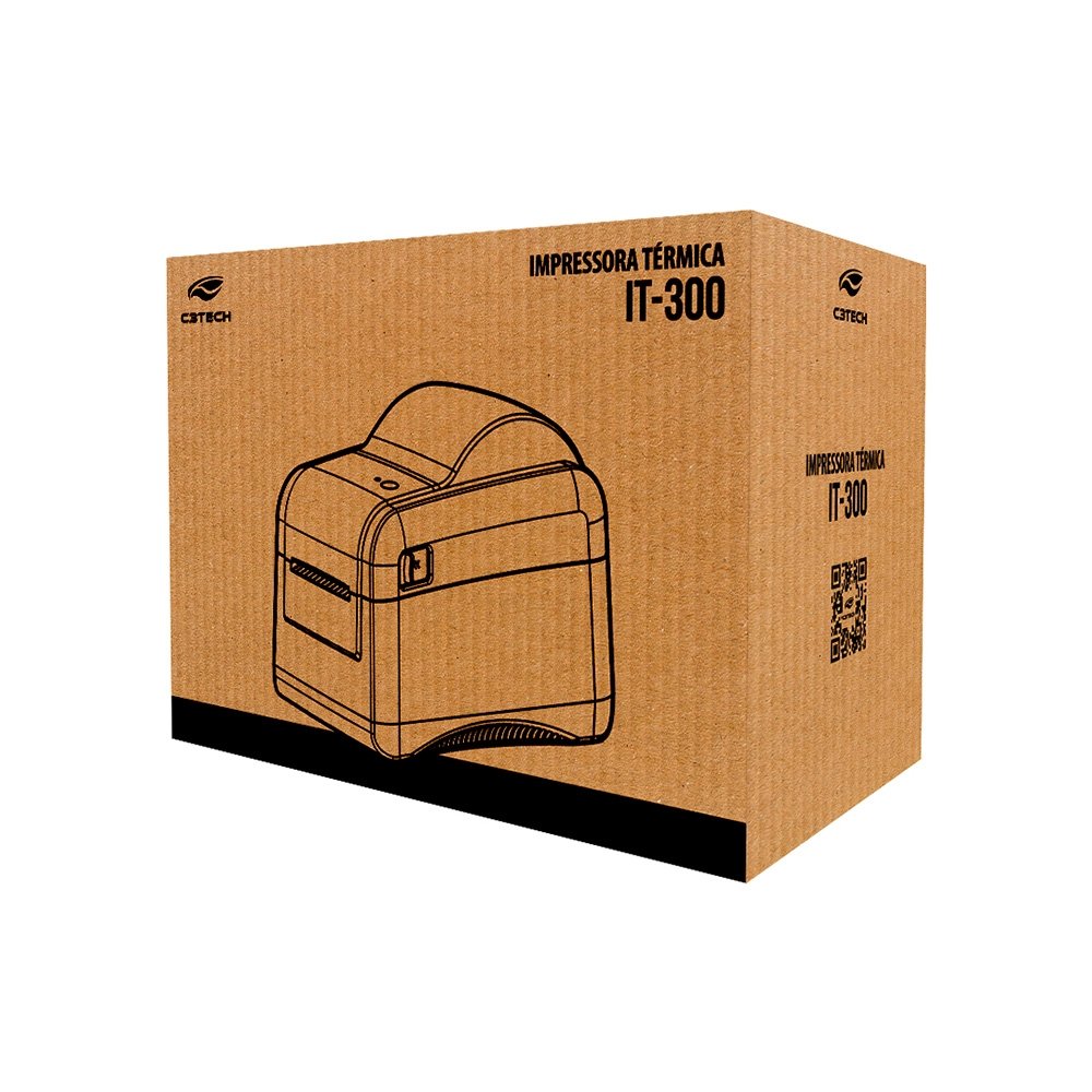 Imagem 5 de 5 do produto Impressora Térmica C3Tech Para Pulseira, 32-bit, USB, Cinza - IT-300